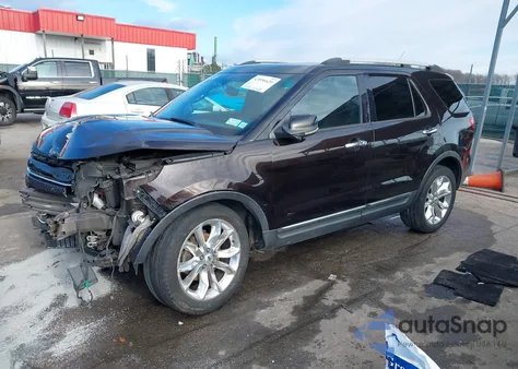 2013 Ford Explorer Limited z USA, uszkodzony, nr VIN 1FM5K7F94DGA21019